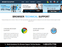 Tablet Screenshot of browsertechsupport.com